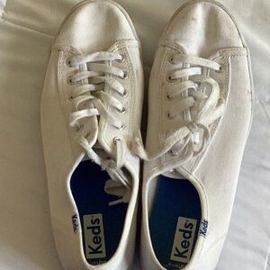 Keds White Canvas Sneakers